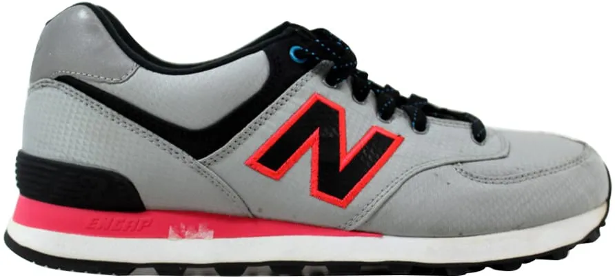 New Balance 574 Windbreaker Grey Black Pink