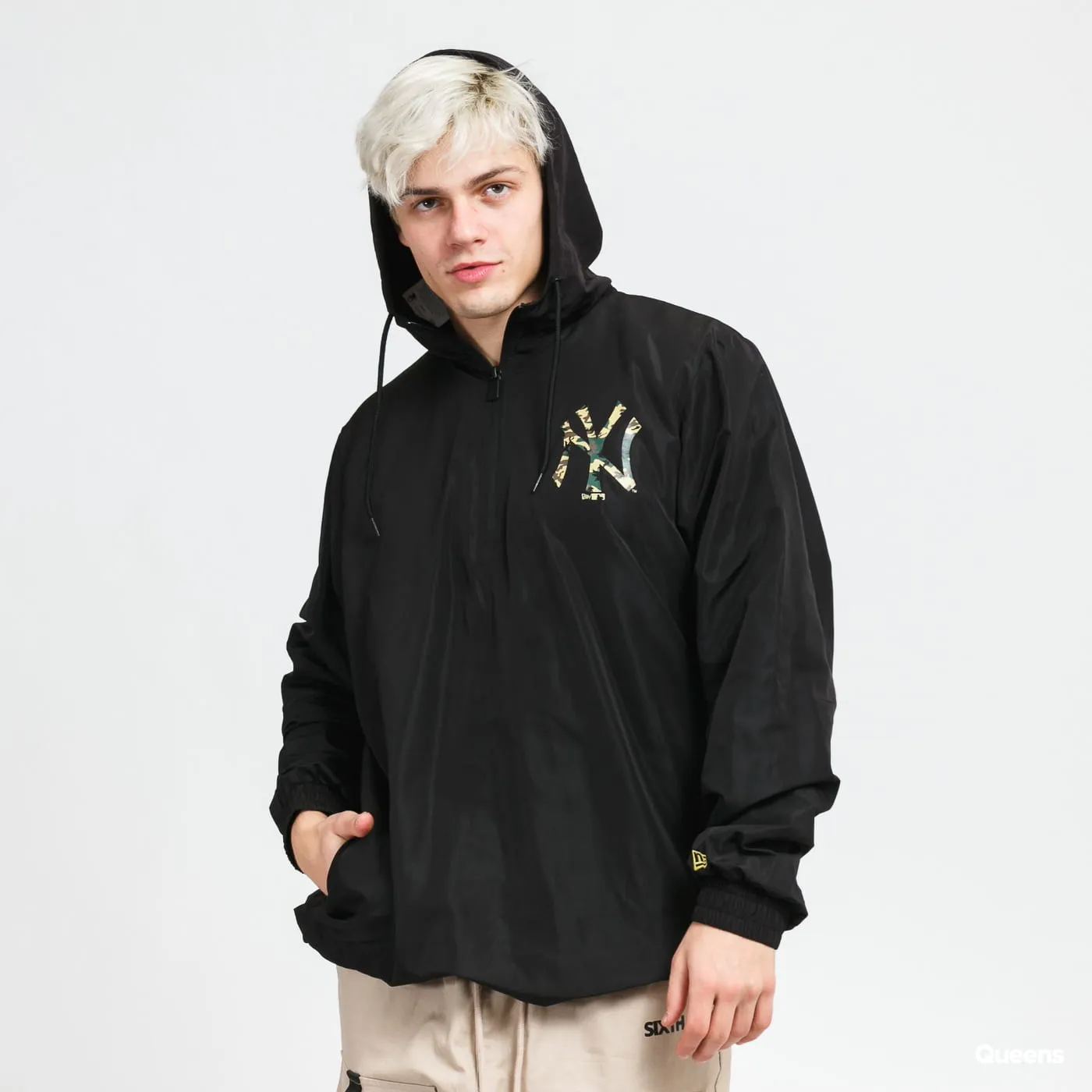 New Era MLB Seasonal Infill Print Windbreaker NY