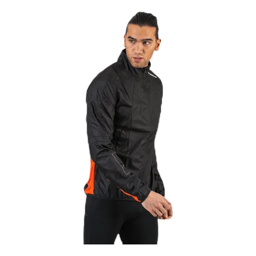 Newline Wind Jacket Orange/Black