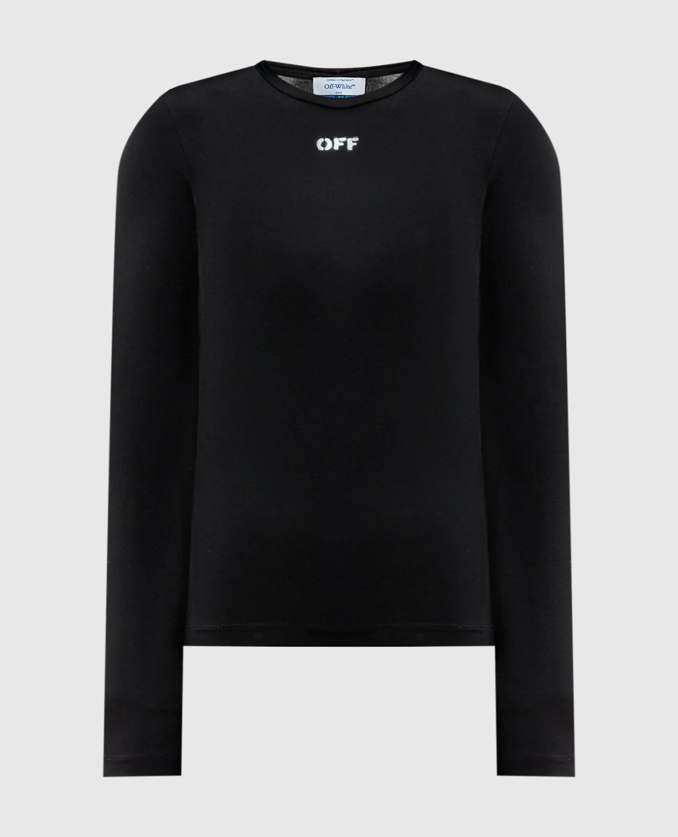 Off-White Black jumper with Off logo print