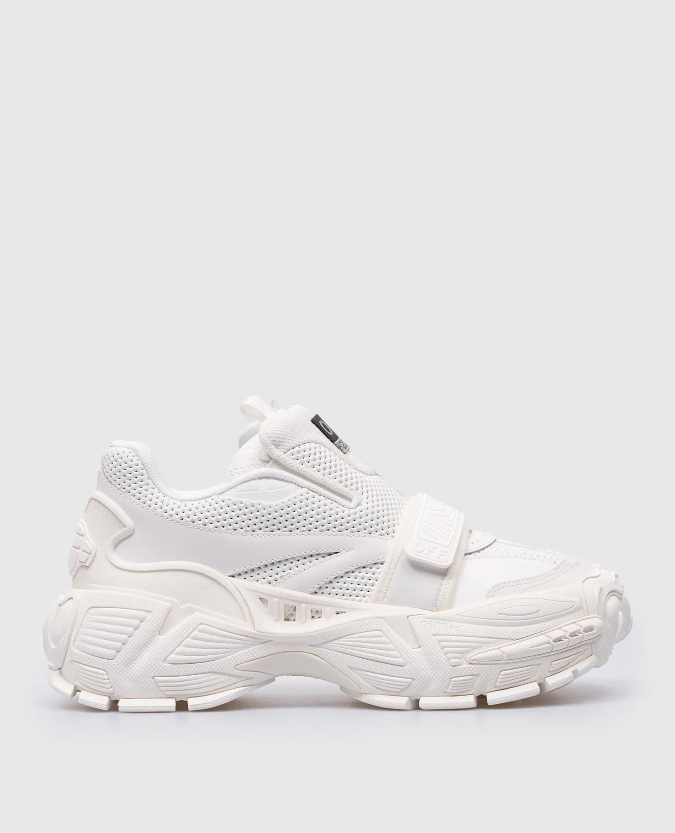 Off-White White combination Glove Slip On sneakers