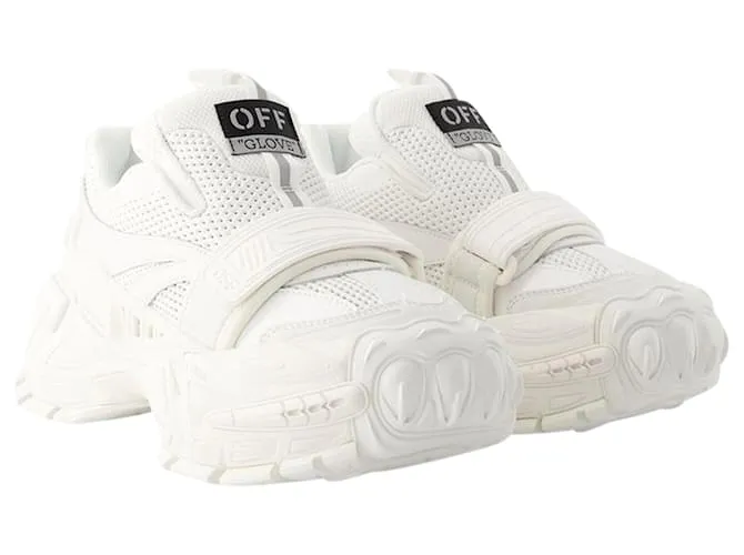 Off White Zapatillas Glove Slip On - Blanco roto - Cuero - W 