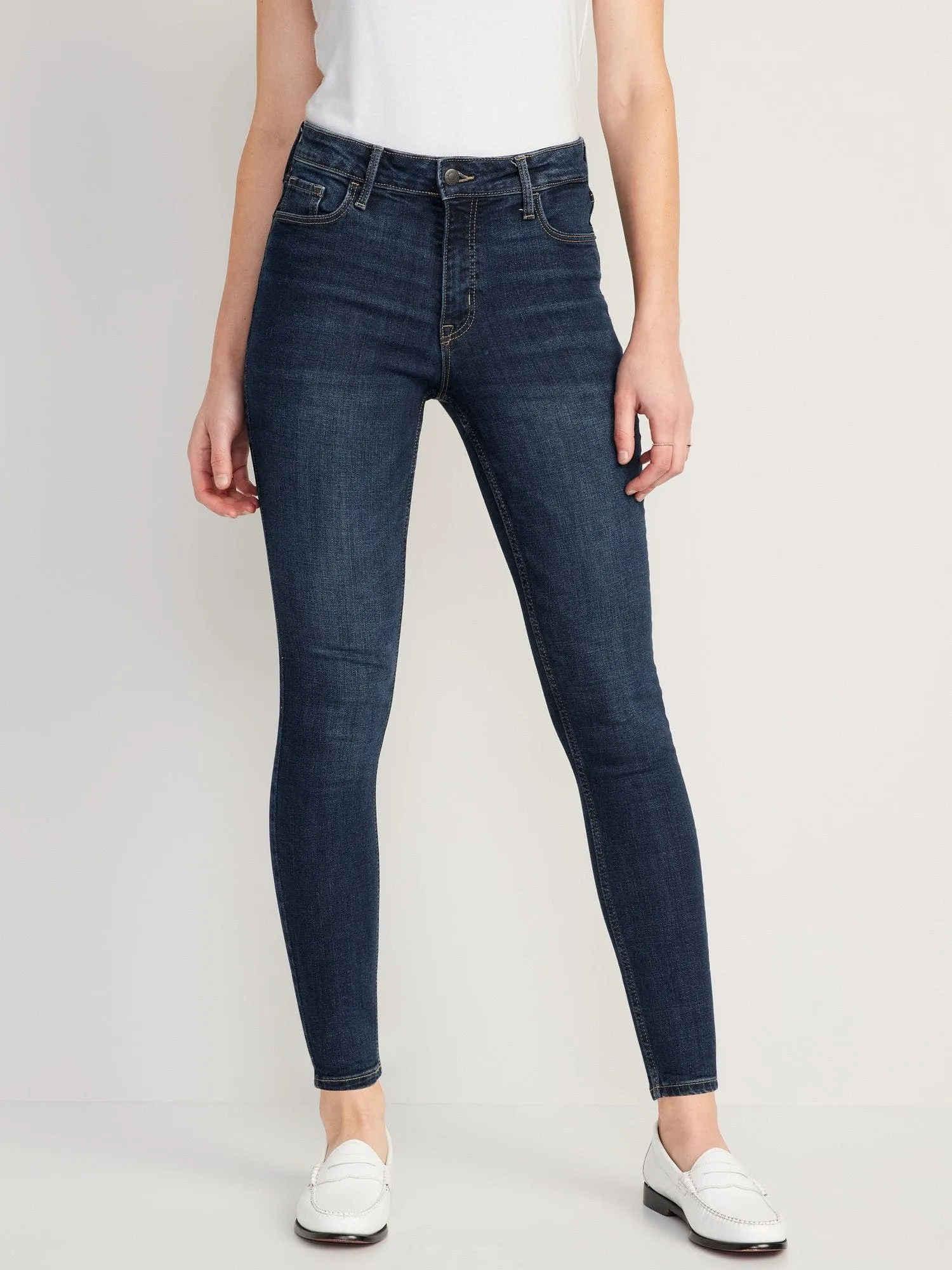 OLD NAVY Jeans Old Navy Super-Skinny Rockstar Tiro Alto Mujer