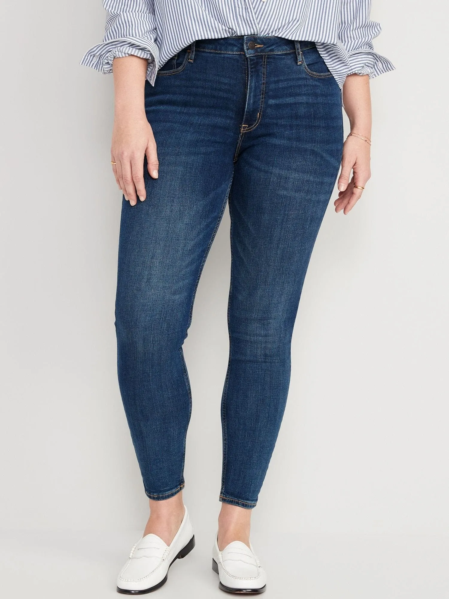 OLD NAVY Jeans Old Navy Super-Skinny Rockstar Tiro Alto Mujer