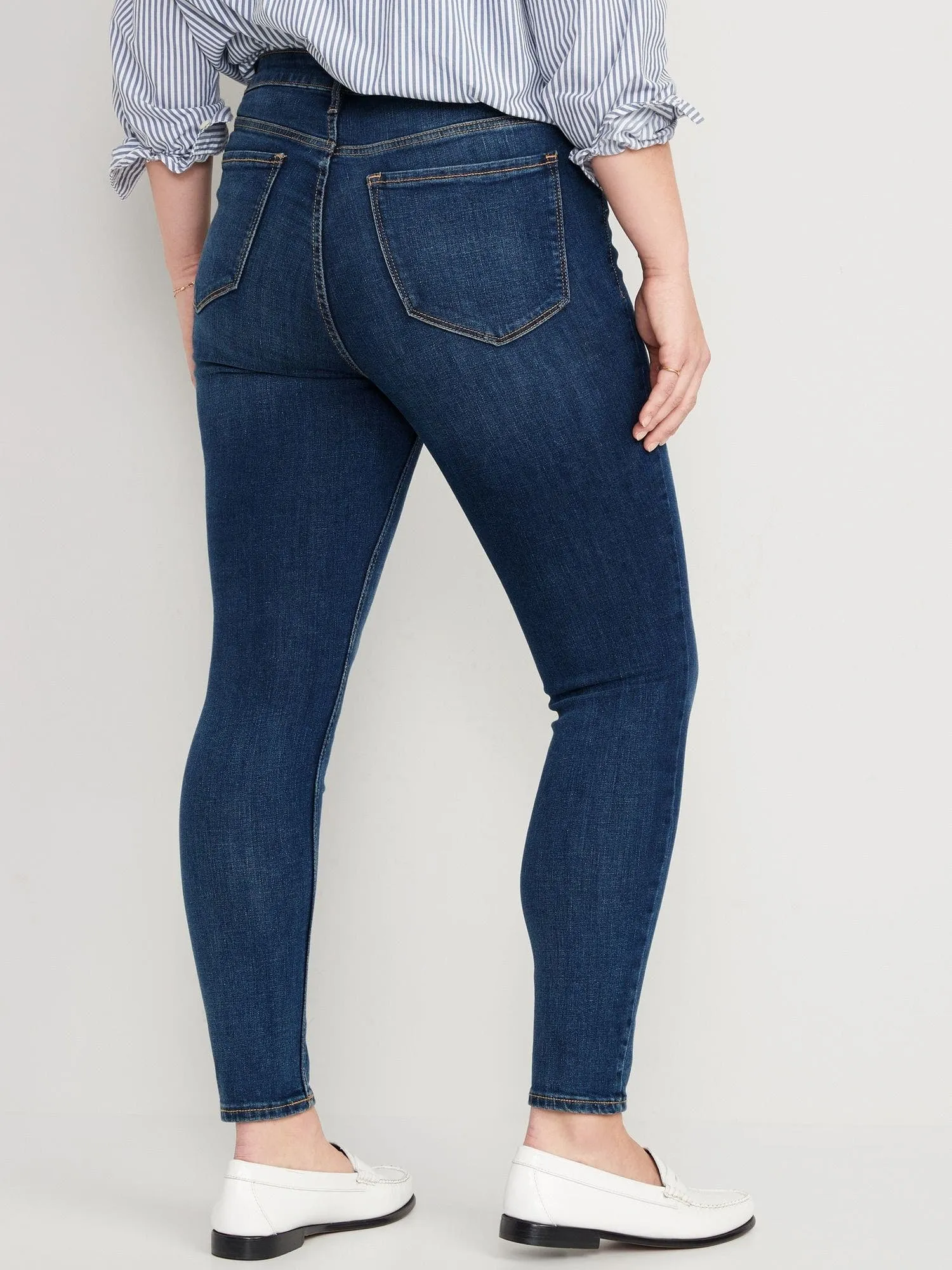 OLD NAVY Jeans Old Navy Super-Skinny Rockstar Tiro Alto Mujer