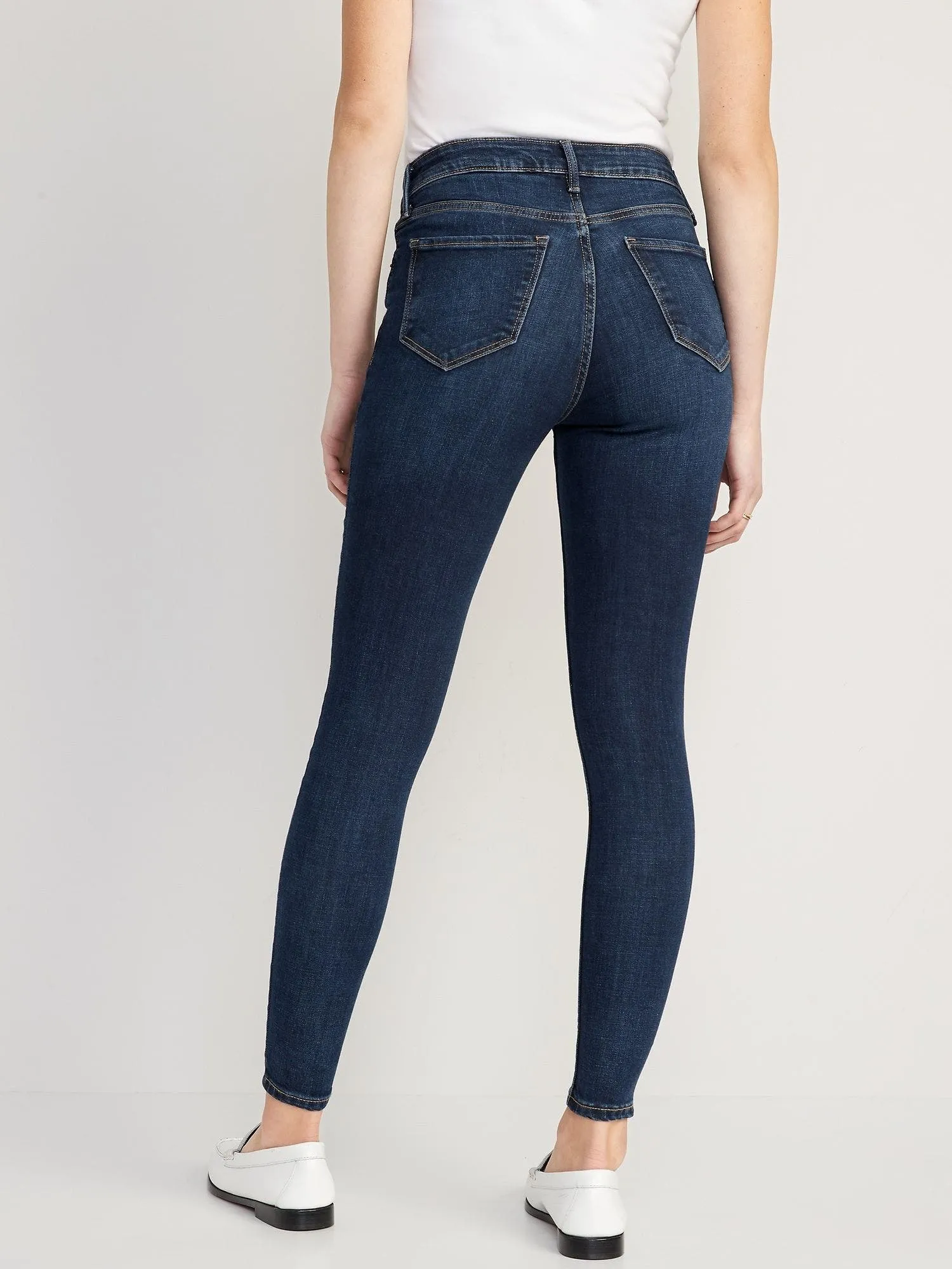 OLD NAVY Jeans Old Navy Super-Skinny Rockstar Tiro Alto Mujer