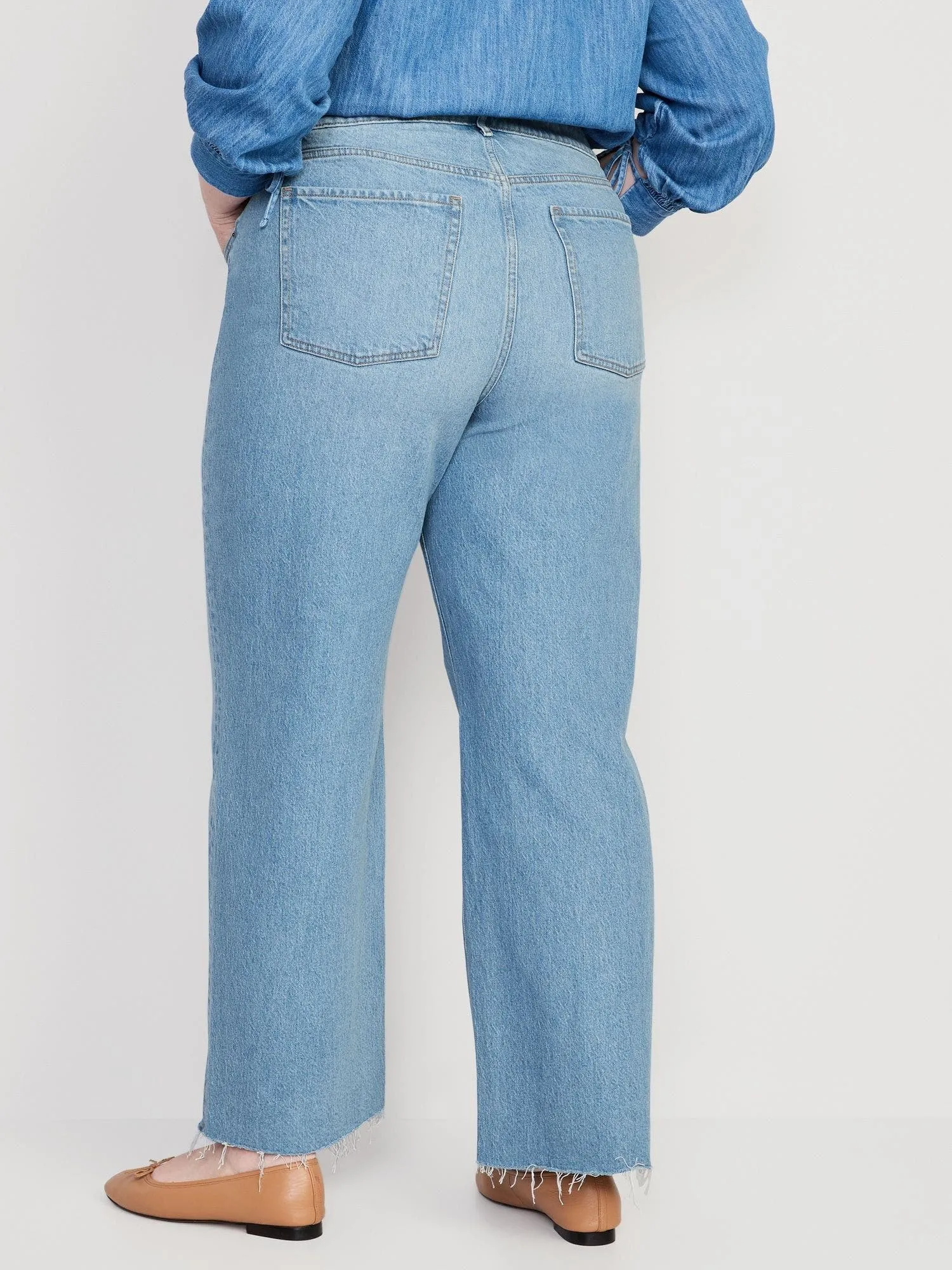 OLD NAVY Jeans Old Navy Wide Leg Mujer