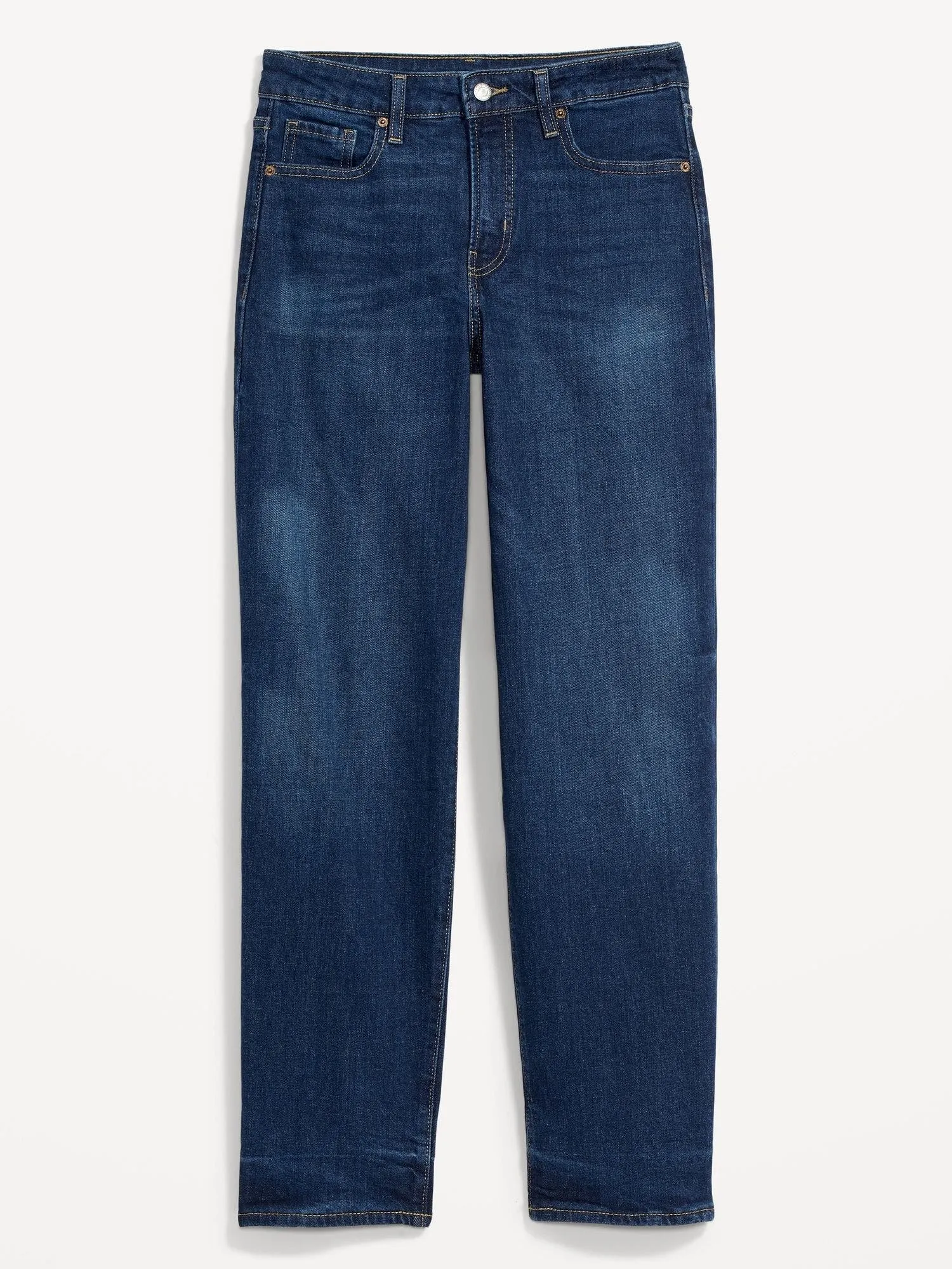 OLD NAVY Jeans Straight Tiro Alto OG Old Navy Mujer