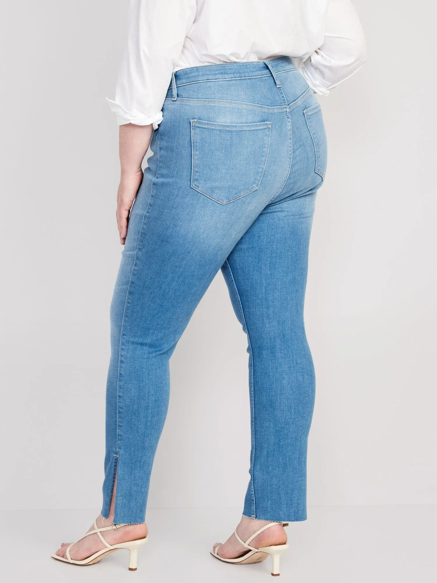 OLD NAVY Jeans Tiro Alto Old Navy Rockstar Mujer