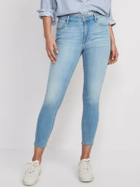 OLD NAVY Jeans Tiro Alto Super-Skinny Old Navy Wow Mujer