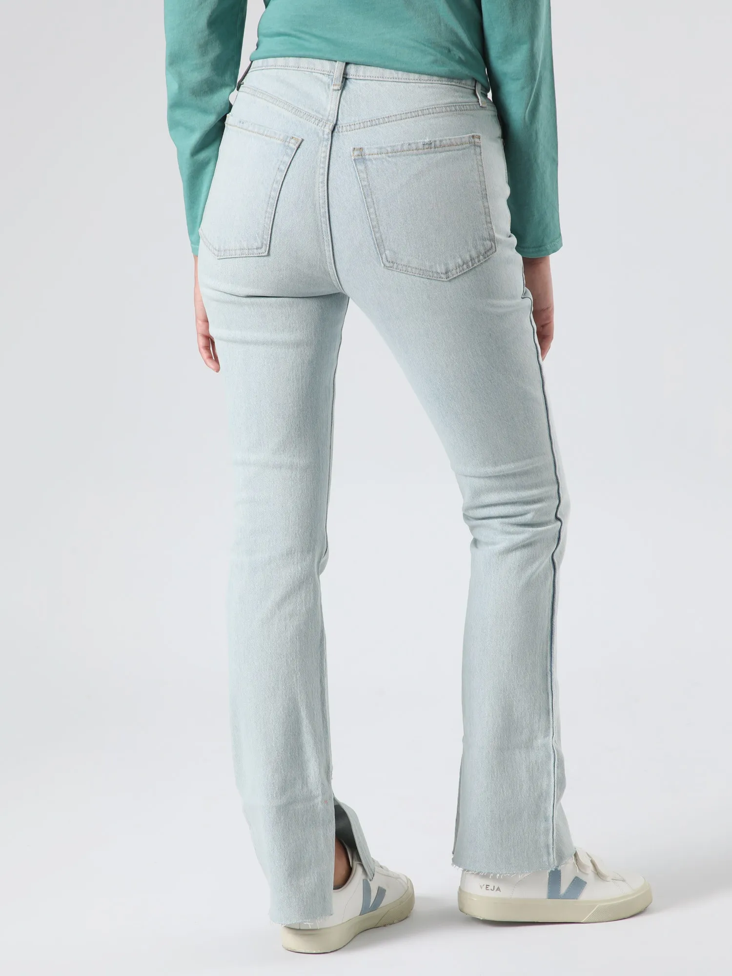 OLD NAVY Jeans Tiro Extra Alto Old Navy Mujer