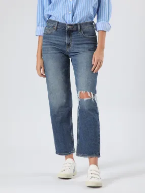 OLD NAVY Jeans Tiro Medio Old Navy Mujer