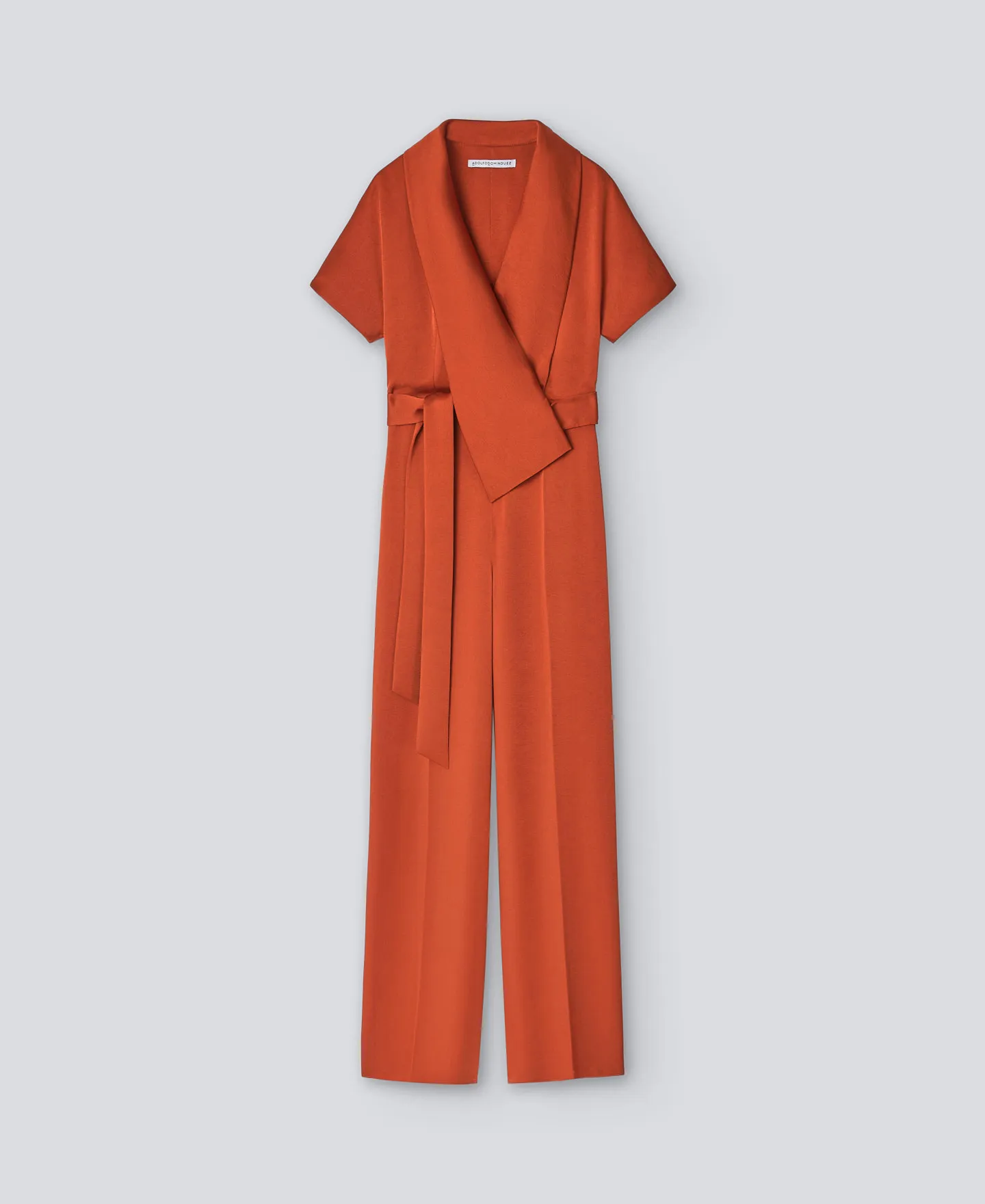 Orange jumpsuit woman