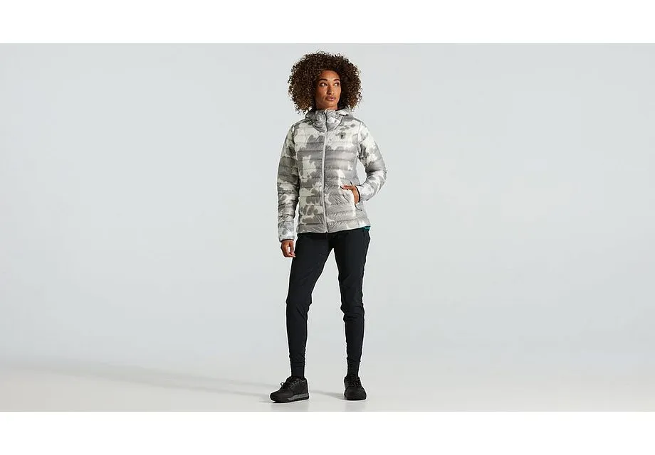 PACKABLE DOWN JACKET WMN DOVGRY SPLASH L