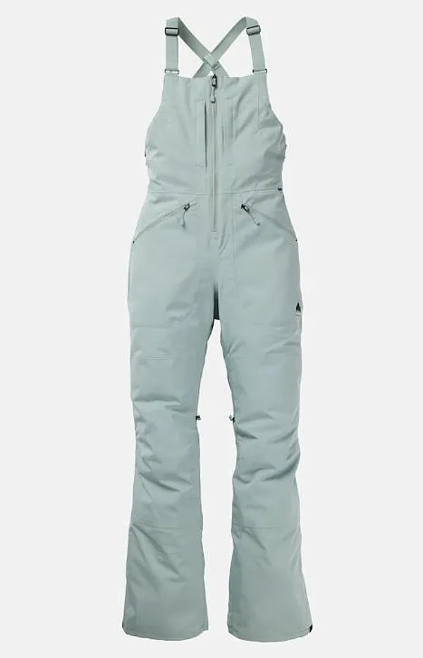 pantalones Burton Reserve Bib 2L Stretch - Petrol Green - women´s