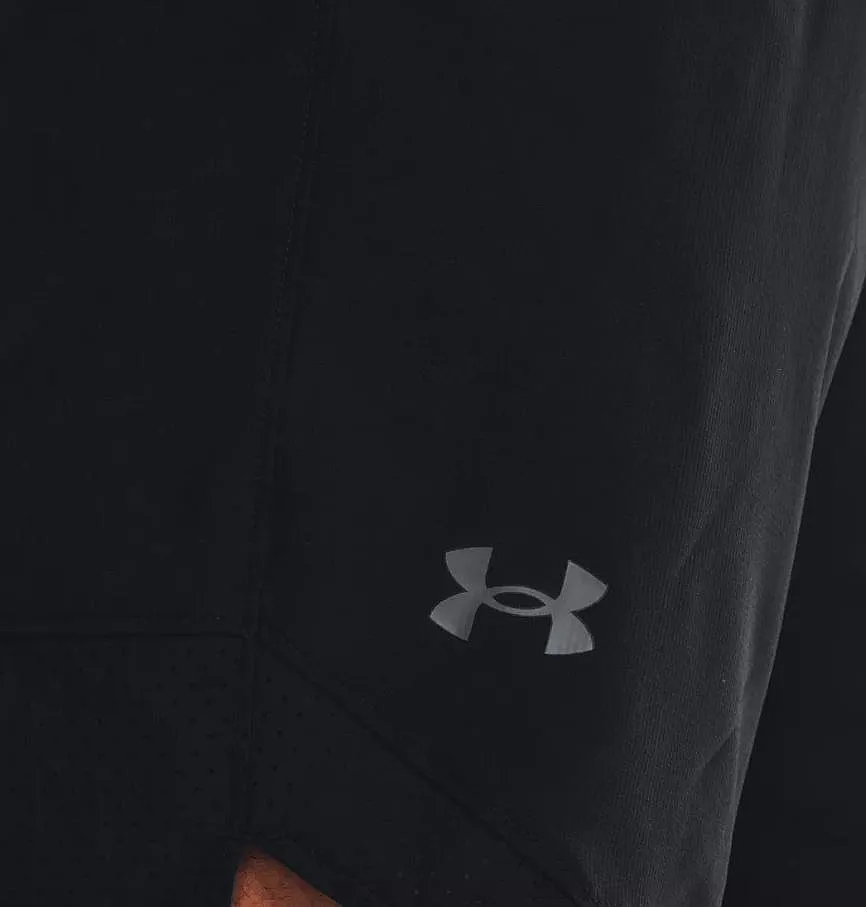 pantalones cortos Under Armour Vanish Woven 8in - Black/Pitch Gray - men´s