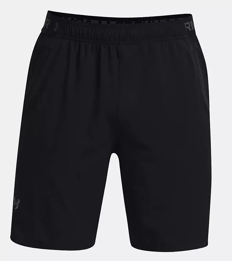 pantalones cortos Under Armour Vanish Woven 8in - Black/Pitch Gray - men´s