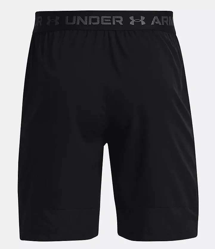 pantalones cortos Under Armour Vanish Woven 8in - Black/Pitch Gray - men´s