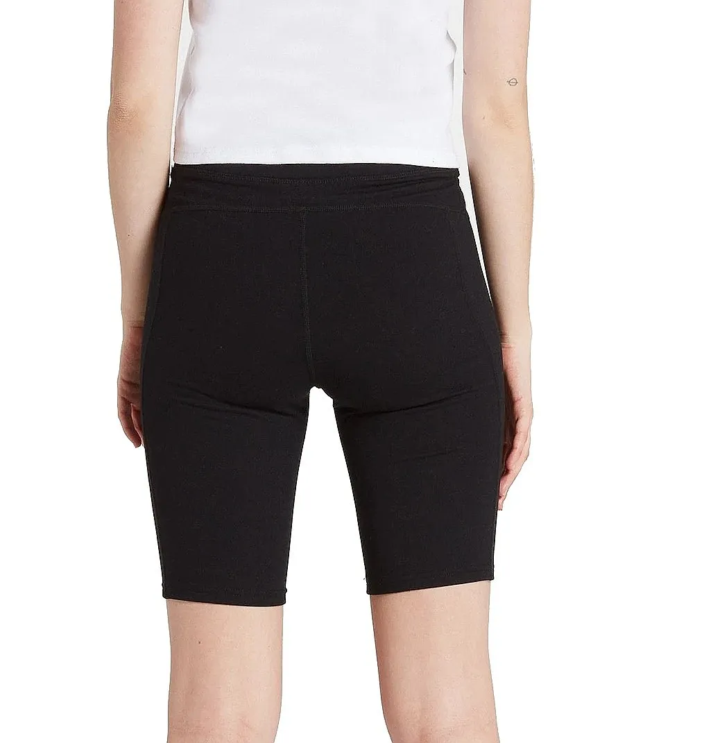 pantalones cortos Volcom Lived In Bike - Black - women´s