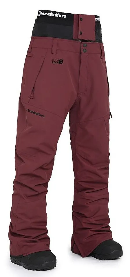 pantalones Horsefeathers Charger - Burgundy - men´s