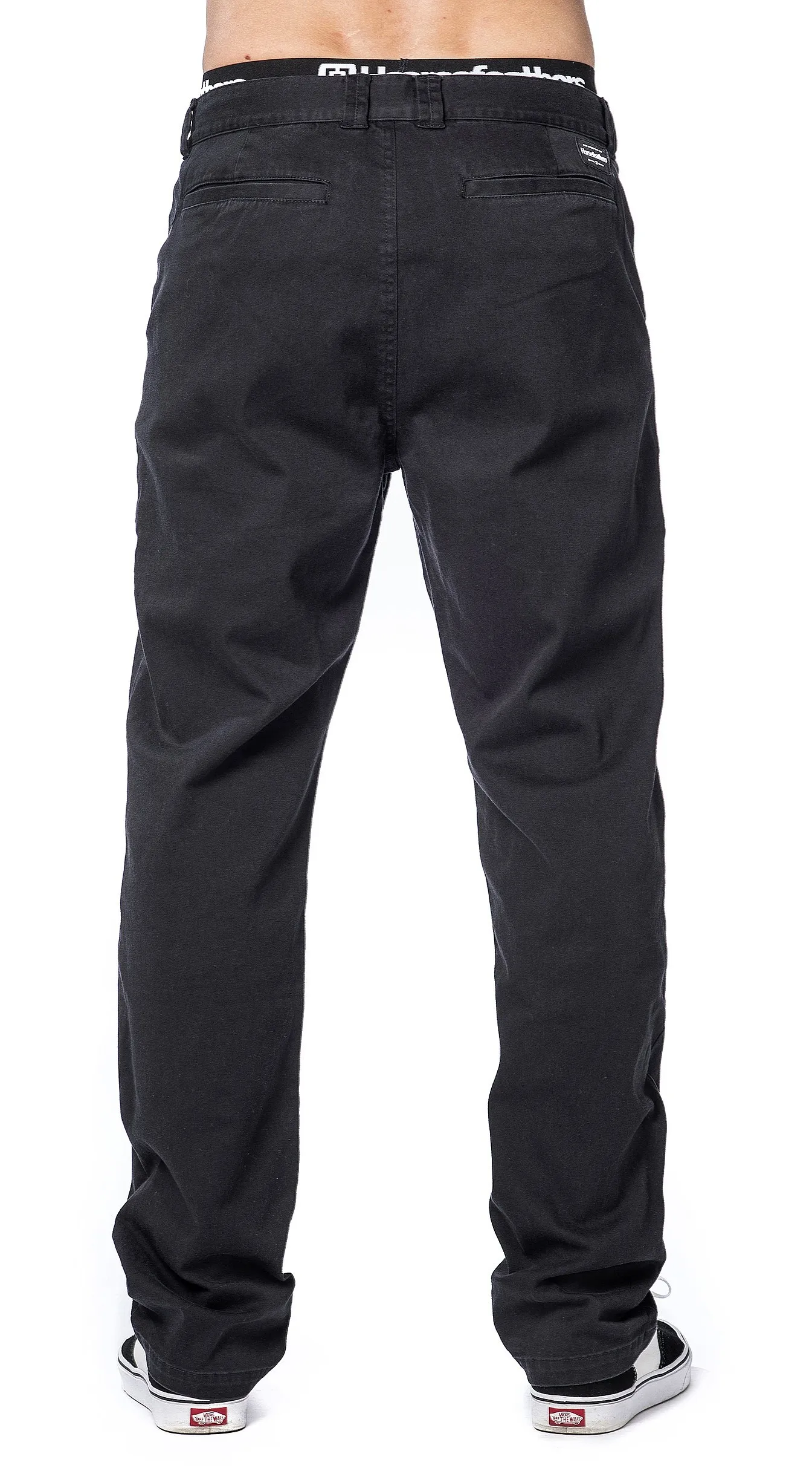 pantalones Horsefeathers Macks - Black - men´s