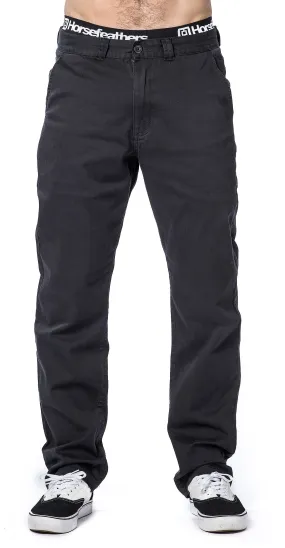 pantalones Horsefeathers Macks - Black - men´s