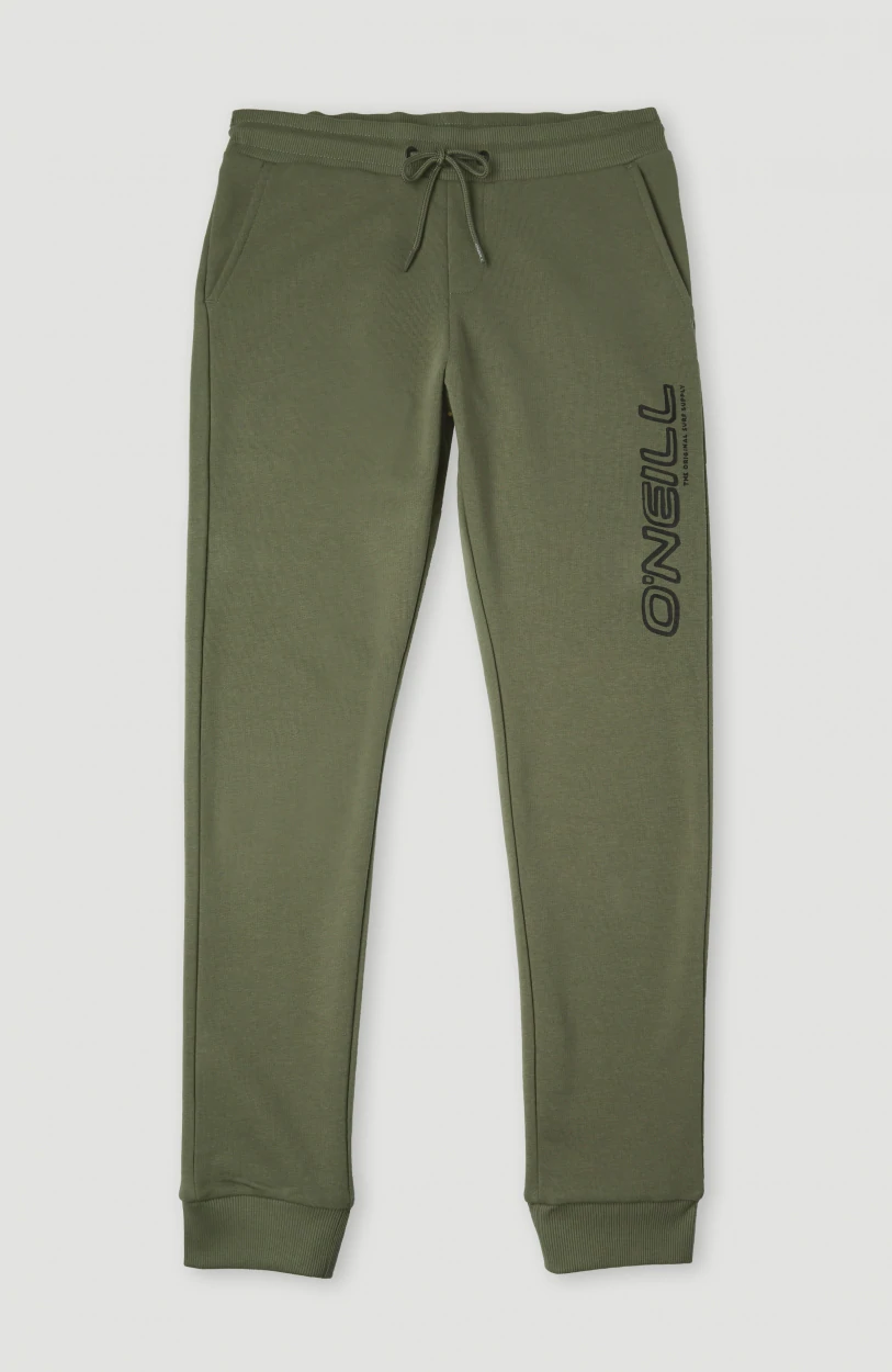 Pantalón Chándal O’NEILL niño deportivo ALL YEAR JOGGER PANTS green Ref. 4550002 verde logo pierna