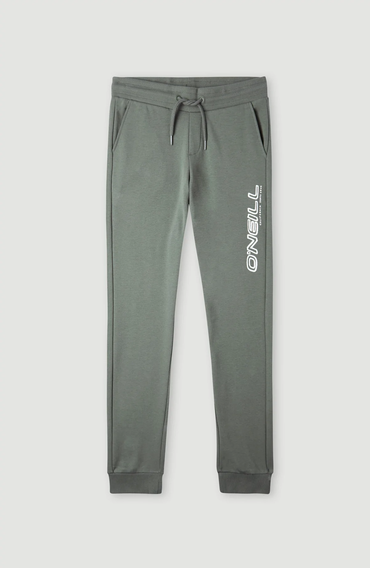 Pantalón Chándal O’NEILL niño deportivo CUBE SWEATPANTS military green Ref. 4550012 verde militar logo pierna