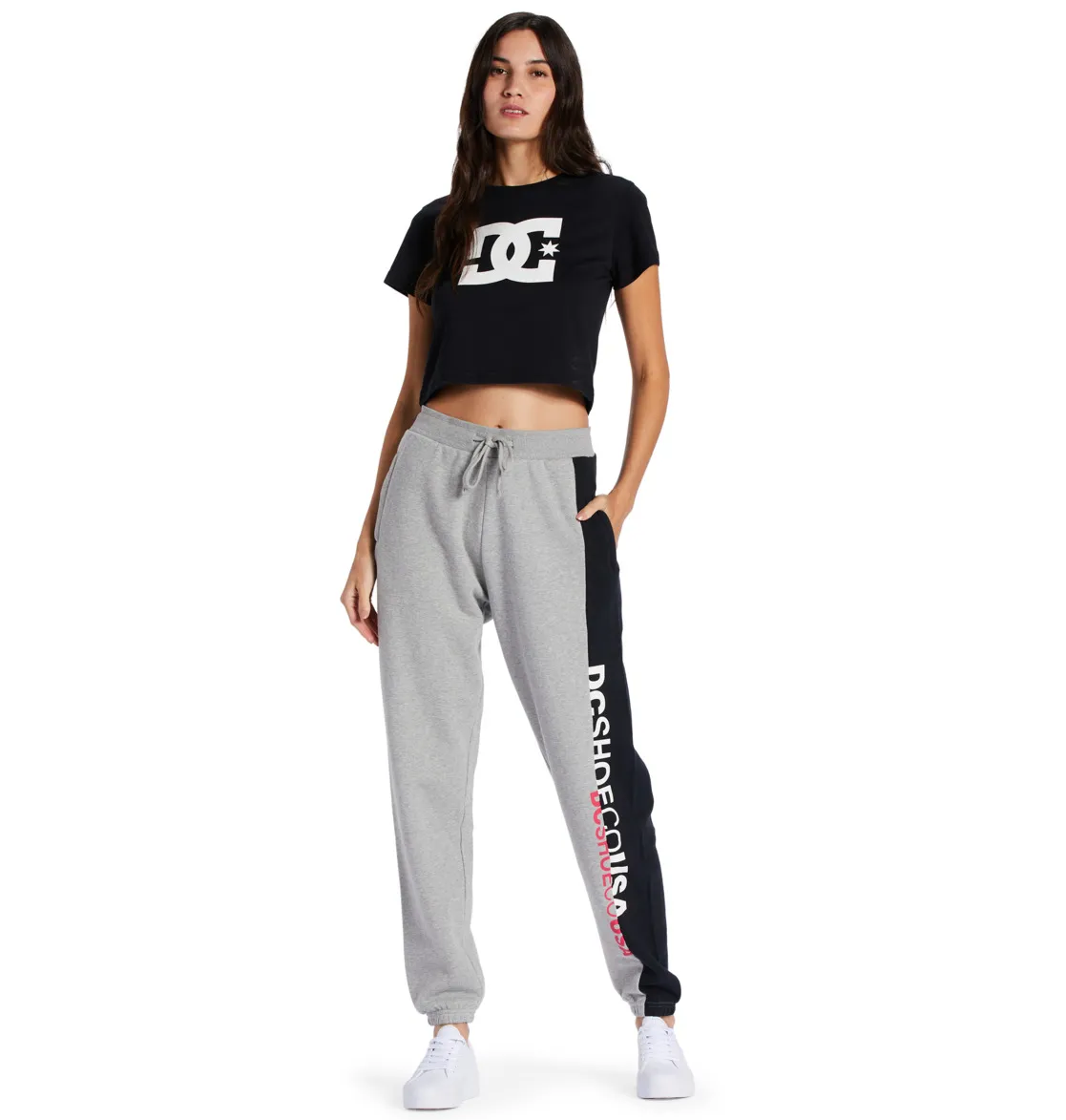 Pantalón de Chándal DC Shoes para Mujer SHIFT SWEATPANT  ref- ADJFB03022 ( xssk) gris y azul marino