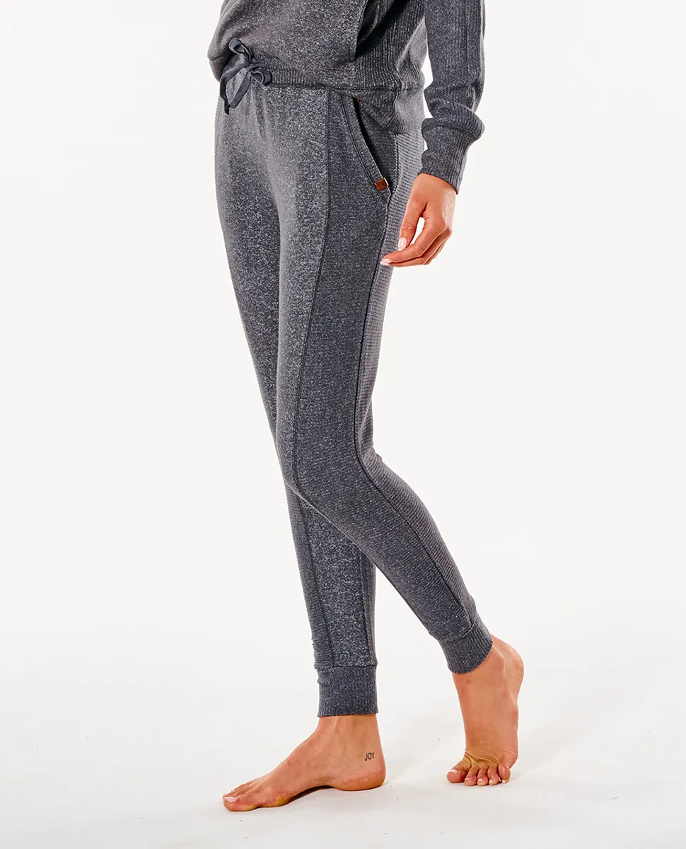 Pantalón de Chándal RIP CURL deporte para Mujer Cosy II Dark Grey Marle Ref. GPABK9 gris