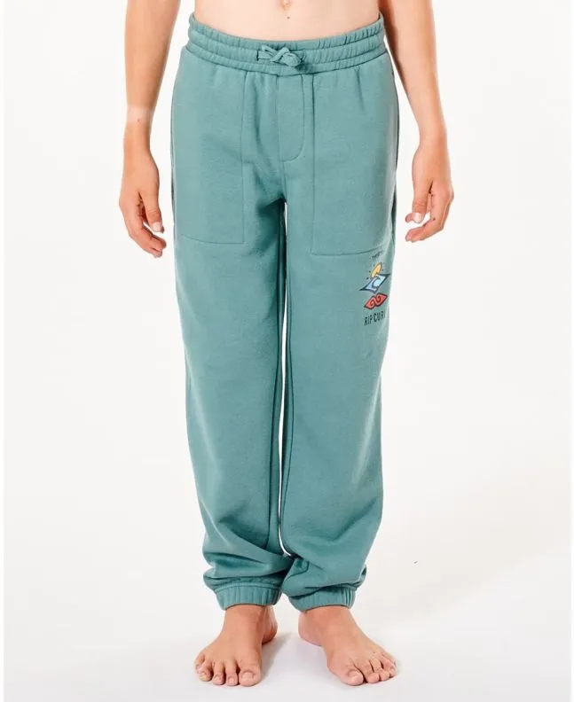 Pantalón de chándal Rip Curl Search Icon Boy Verde (8-16 años)