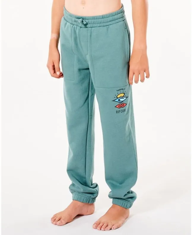 Pantalón de chándal Rip Curl Search Icon Boy Verde (8-16 años)