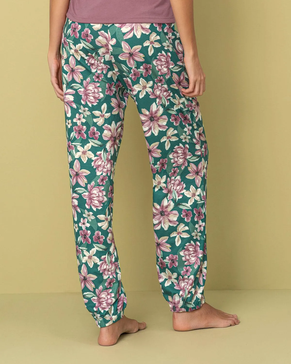 Pantalón tipo jogger de pijama