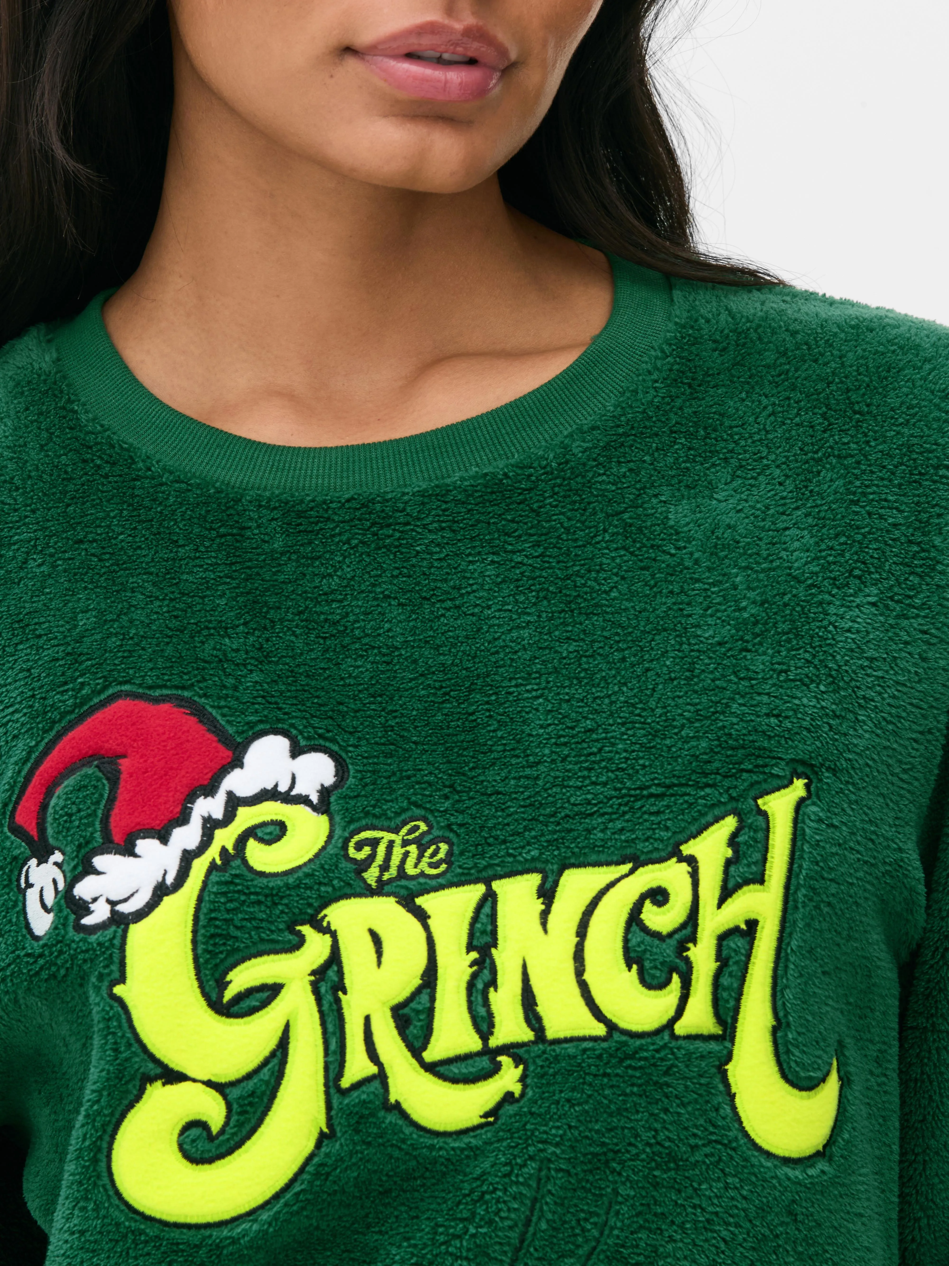 Pijama familiar de El Grinch para mujer