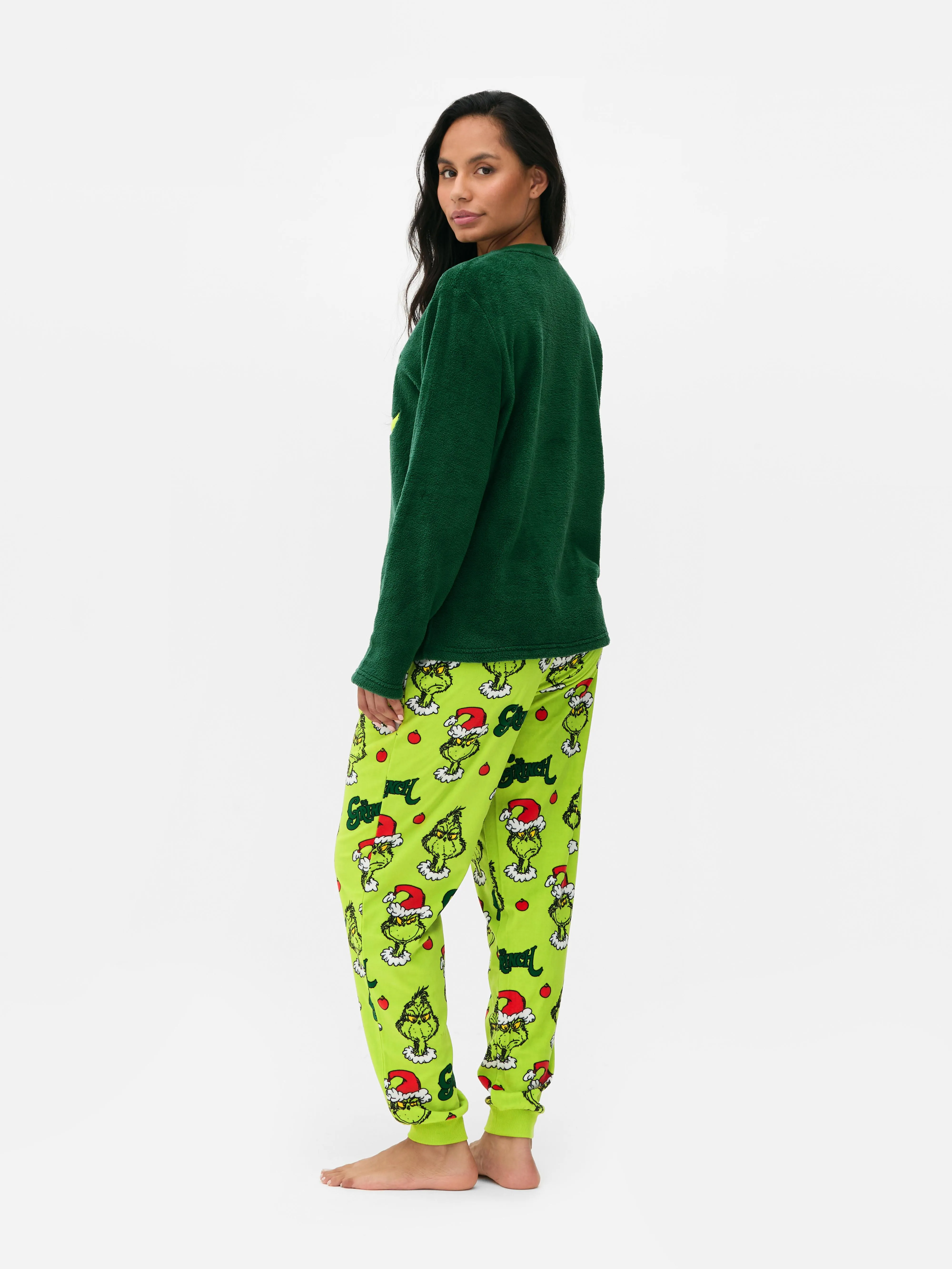 Pijama familiar de El Grinch para mujer