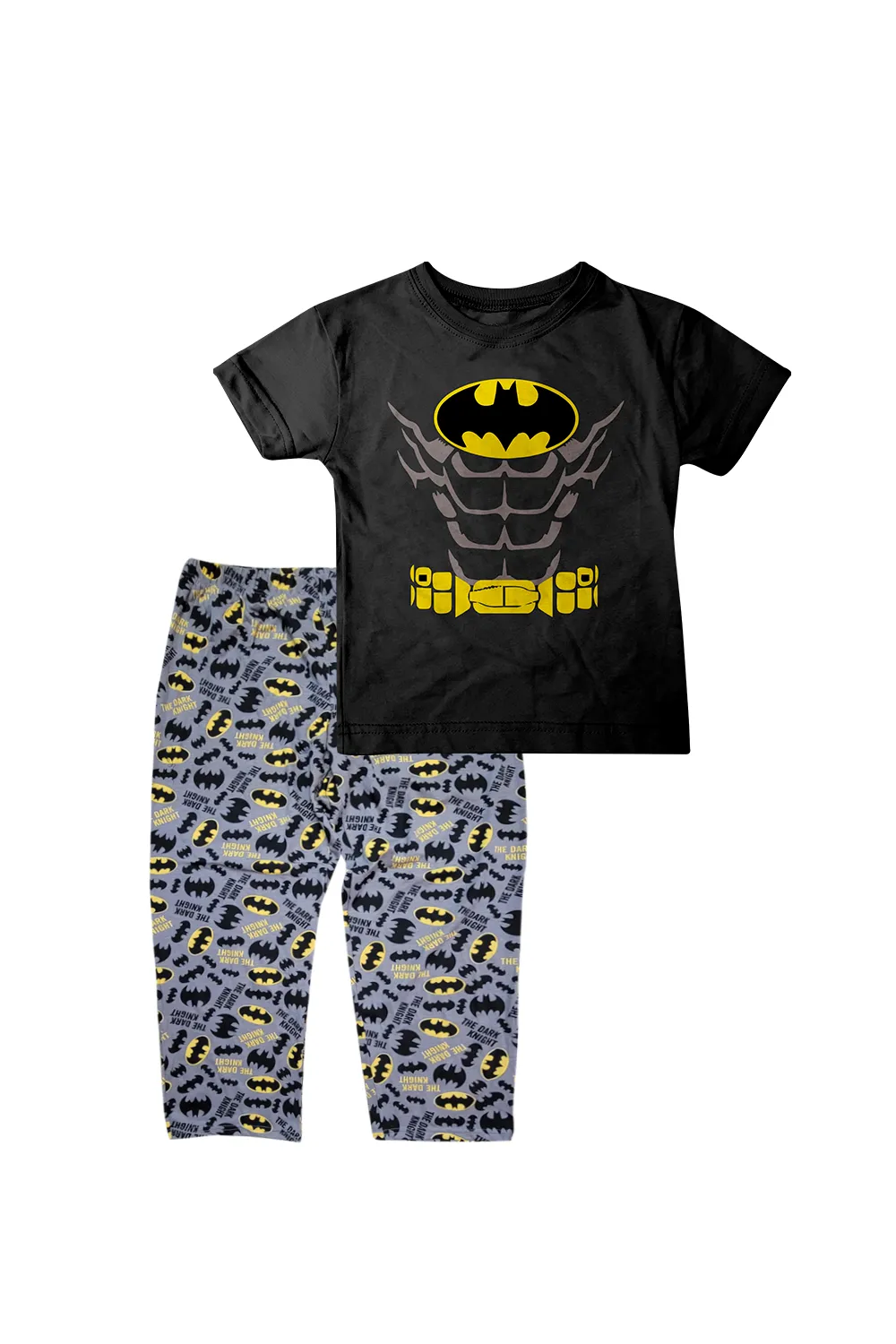 Pijama Manga corta  1 a 10 Aos. Batman