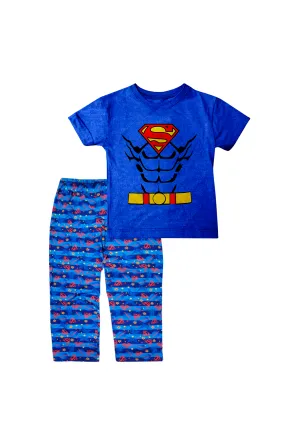 Pijama Manga corta  1 a 10 Aos. Superman