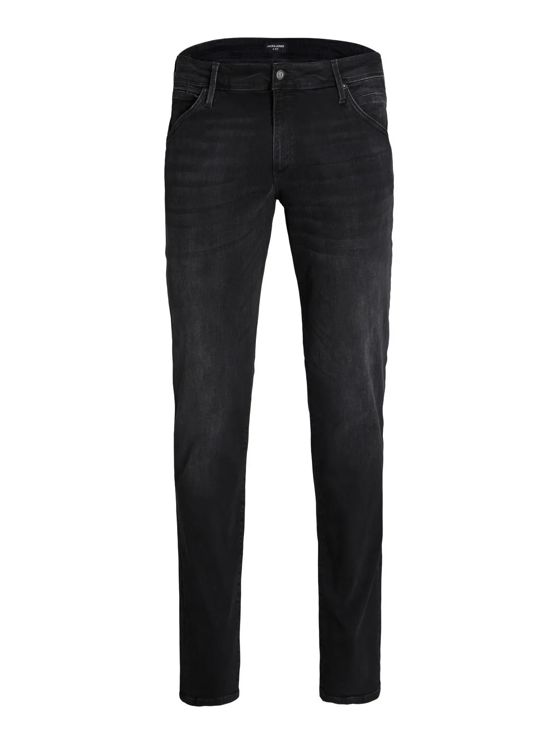 Plus Size JJIGLENN JJFOX GE 147 PLS Vaqueros de corte slim | Negro | Jack & Jones®