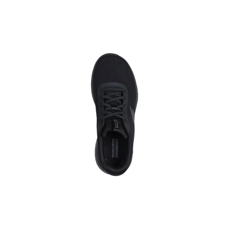 Skechers 124661 negro - zapatillas con elásticos sin cordones