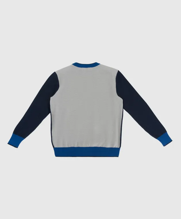 Stefano Ricci Children's jumper with contrasting inserts