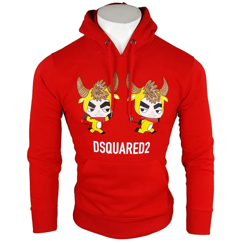 Sudadera Dsquared2 Hombre Roja Ref.10078