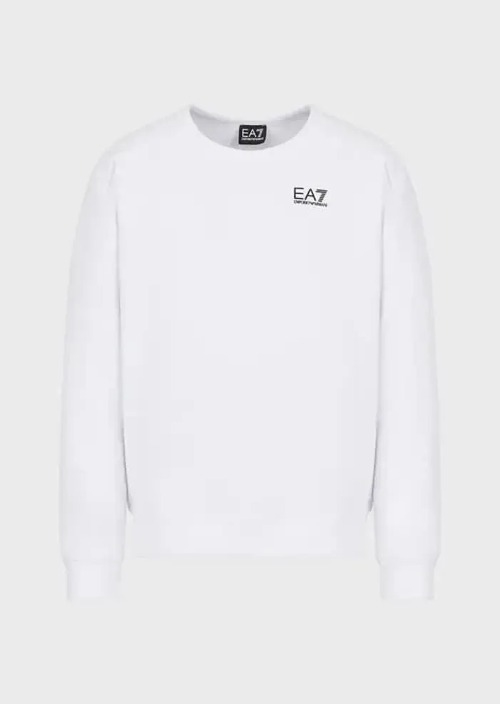 Sudadera EA7 Emporio Armani 3RPM18 PJLSZ 0100 blanco