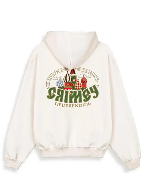 Sudadera Grimey 'The Lower Depths' Capucha Blanco