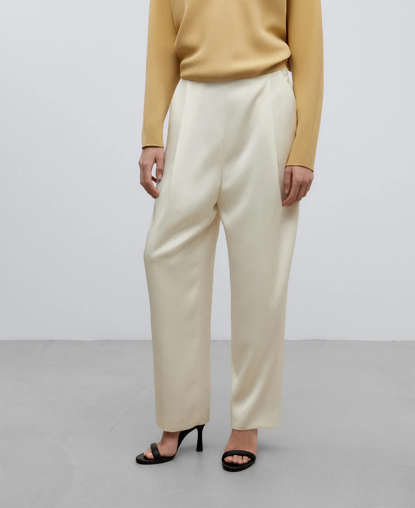 Two-tone jumpsuit woman