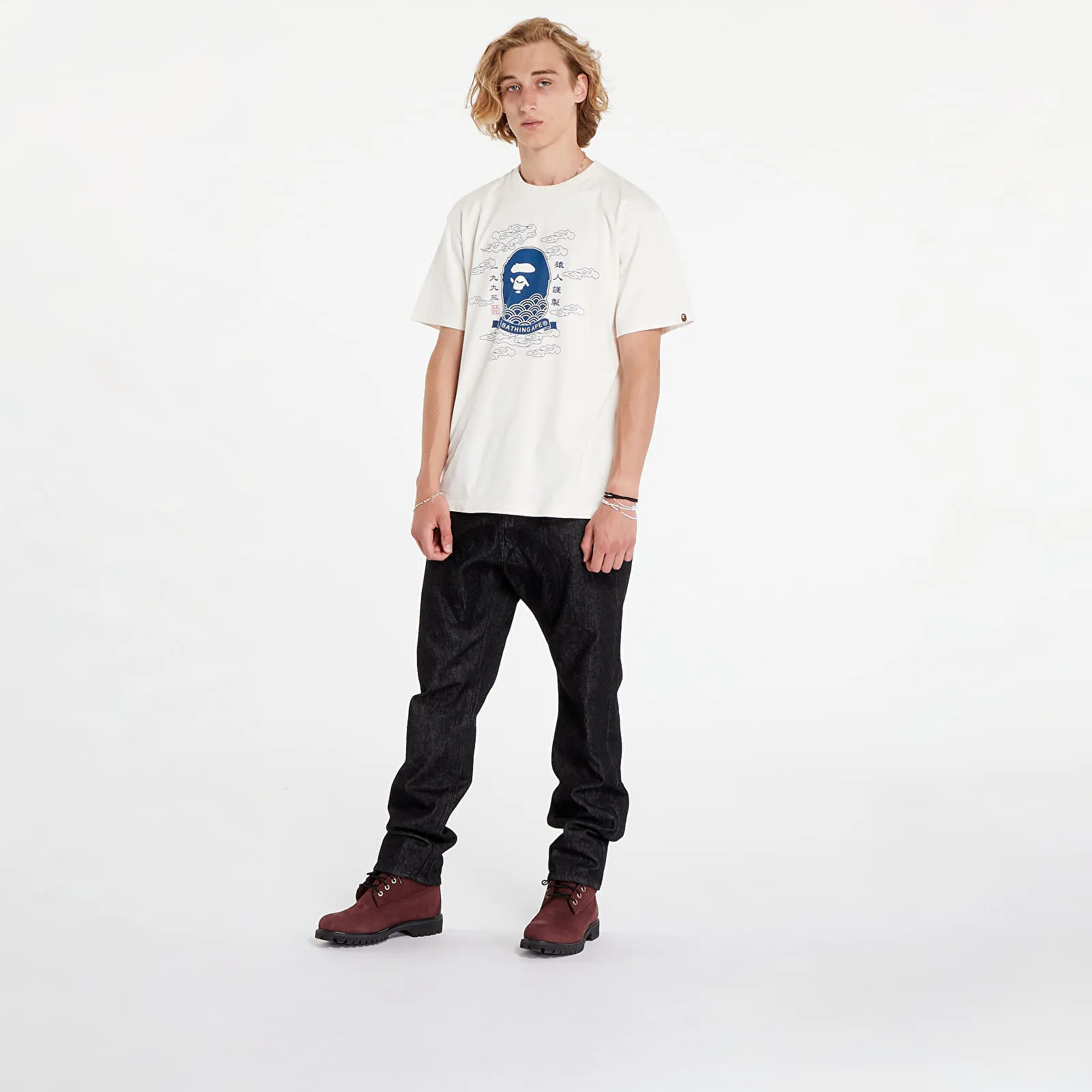 Vaqueros A BATHING APE Shark 13 Oz Denim Pants