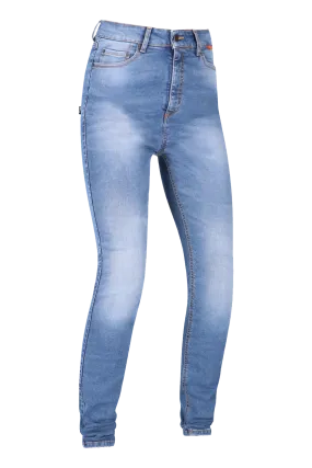 Vaqueros de Moto para Mujer Richa Second Skin Azul Lavado 