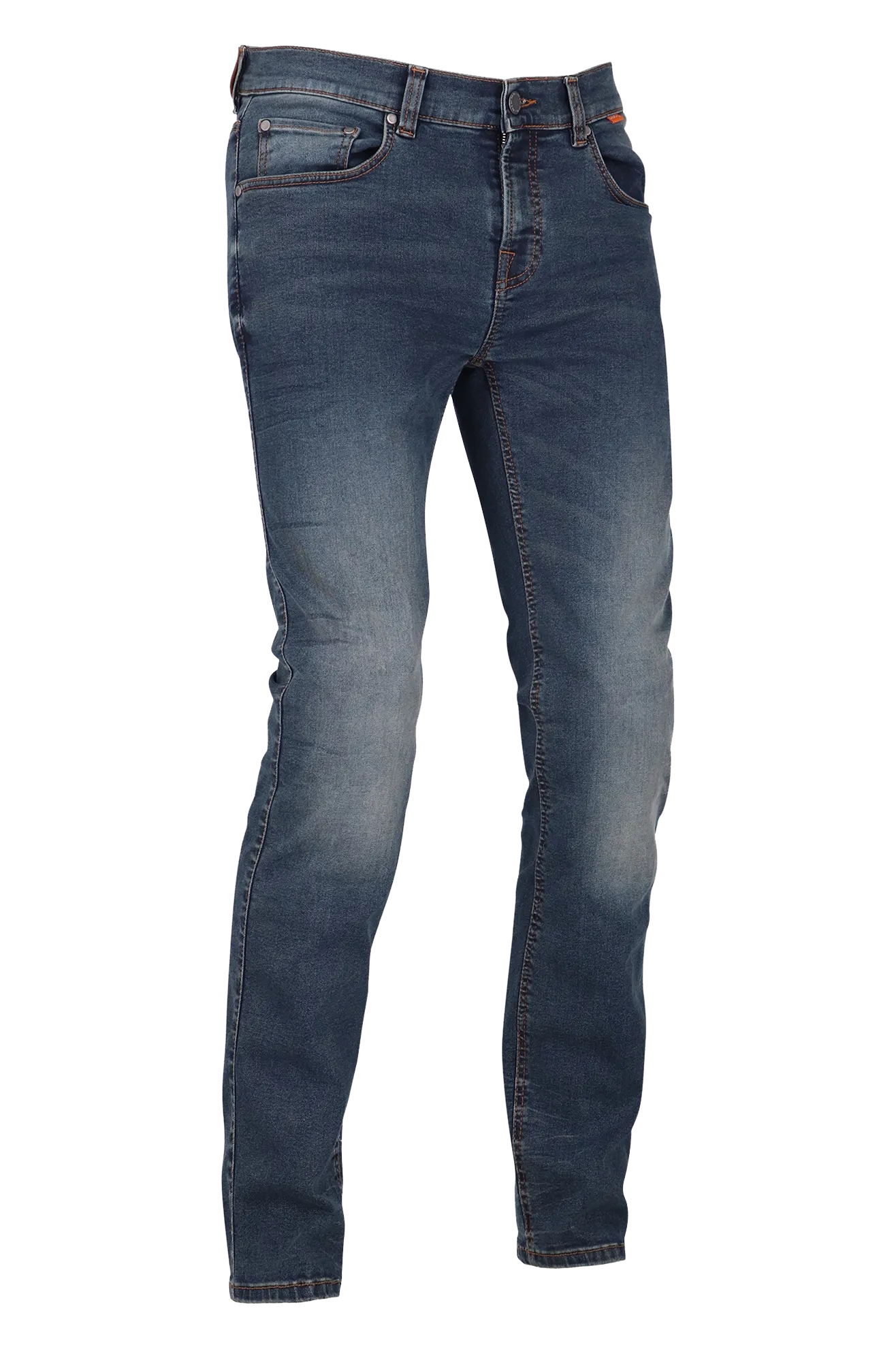 Vaqueros de Moto Richa Original 2 Slim Fit Long Azul Lavado 