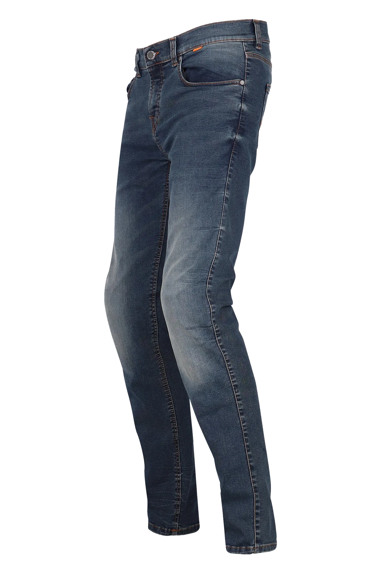 Vaqueros de Moto Richa Original 2 Slim Fit Long Azul Lavado 