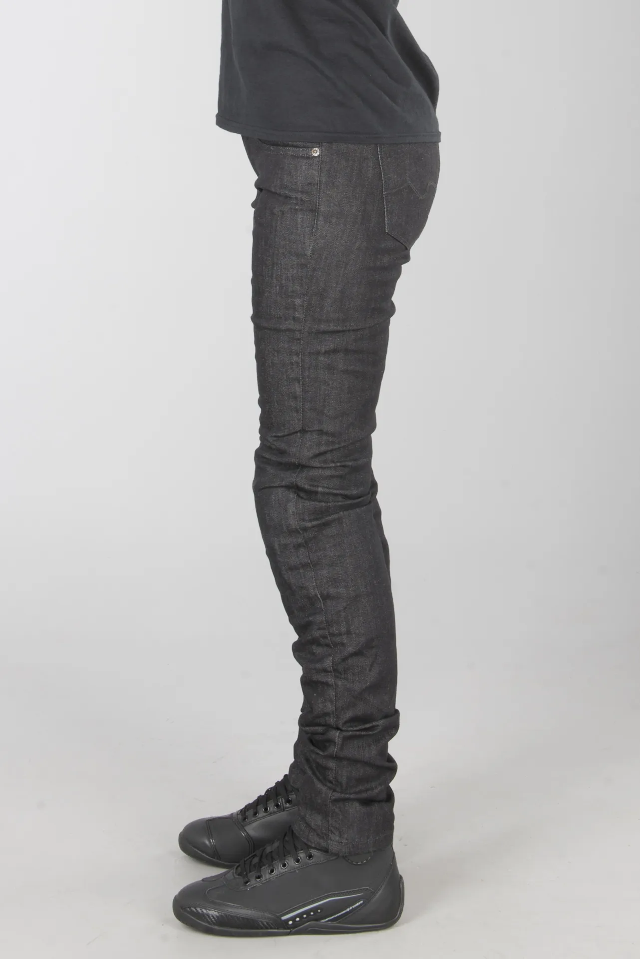 Vaqueros Mujer Richa Skinny Negros