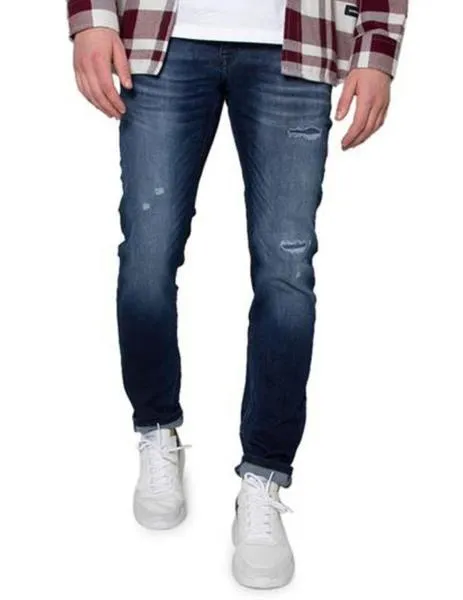 Vaqueros Tapered fit en denim elástico oscuro Antony Morato